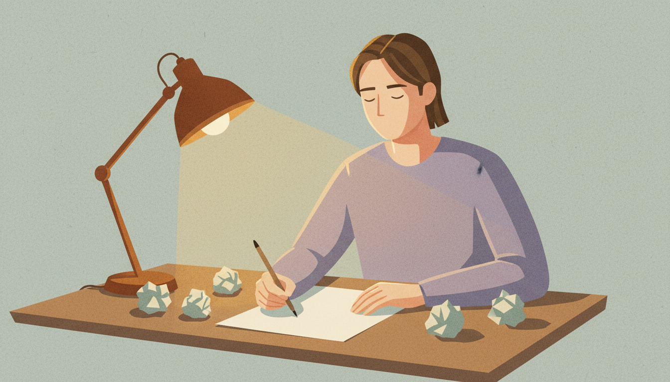 Two contrasting speech bubbles showing passive aggressive versus assertive communication styles