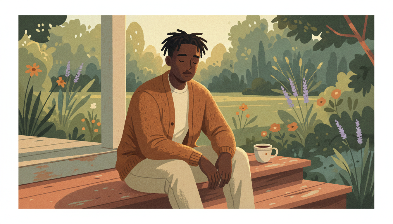 Person standing firm with compassion while maintaining clear personal limits