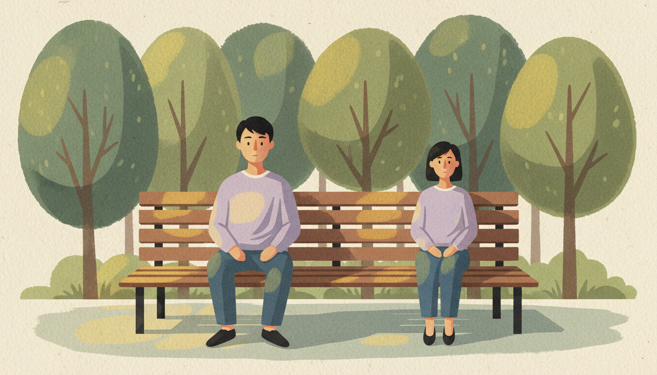 Two friends having an open and honest conversation over coffee