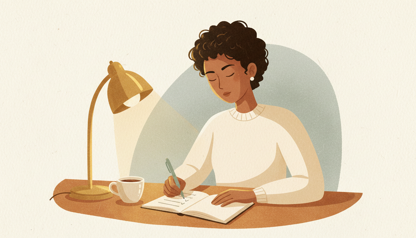 Person reviewing their codependency test results on a laptop, reflecting on relational patterns