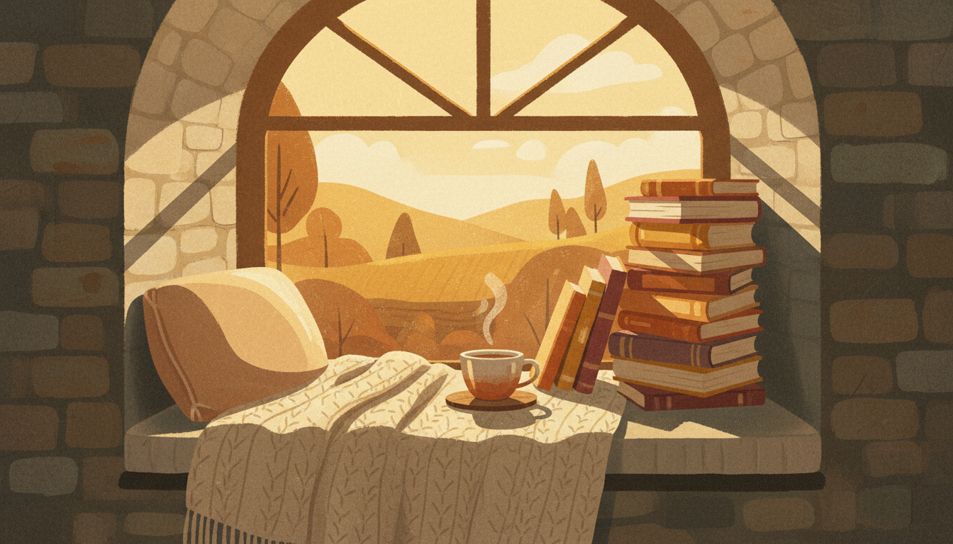 Stack of self-help books about people pleasing and boundary setting on a reading table