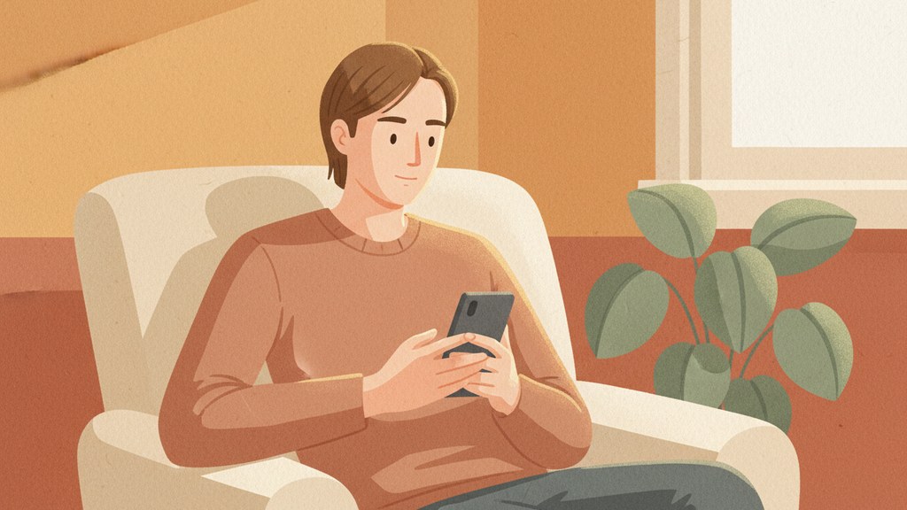 Illustration related to notification surgery on a smartphone