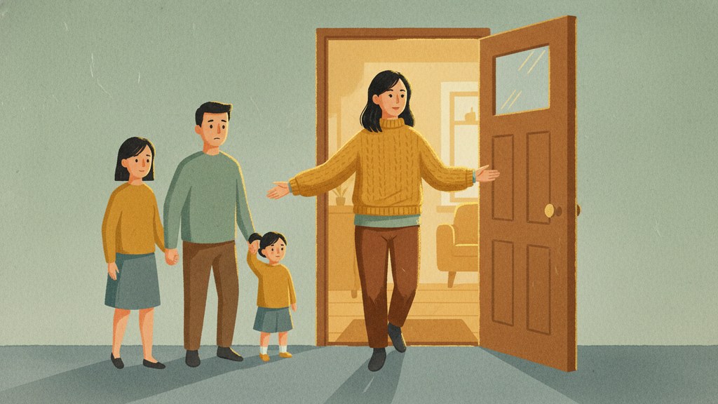 Illustration related to setting boundaries with parents
