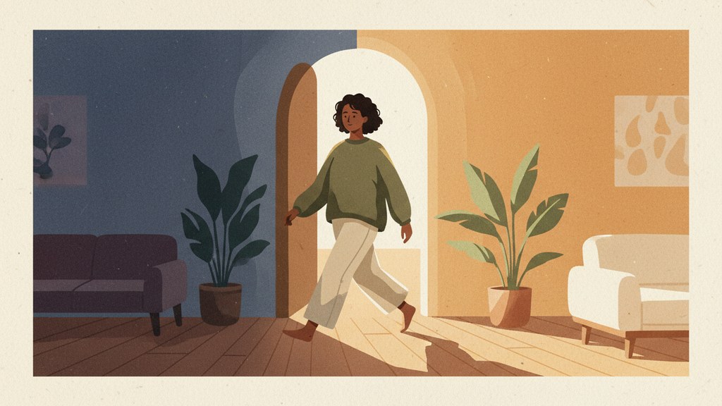 Illustration related to what makes codependency recovery hard (honestly)