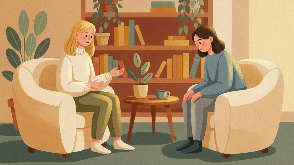 Illustration related to therapy options for codependency recovery