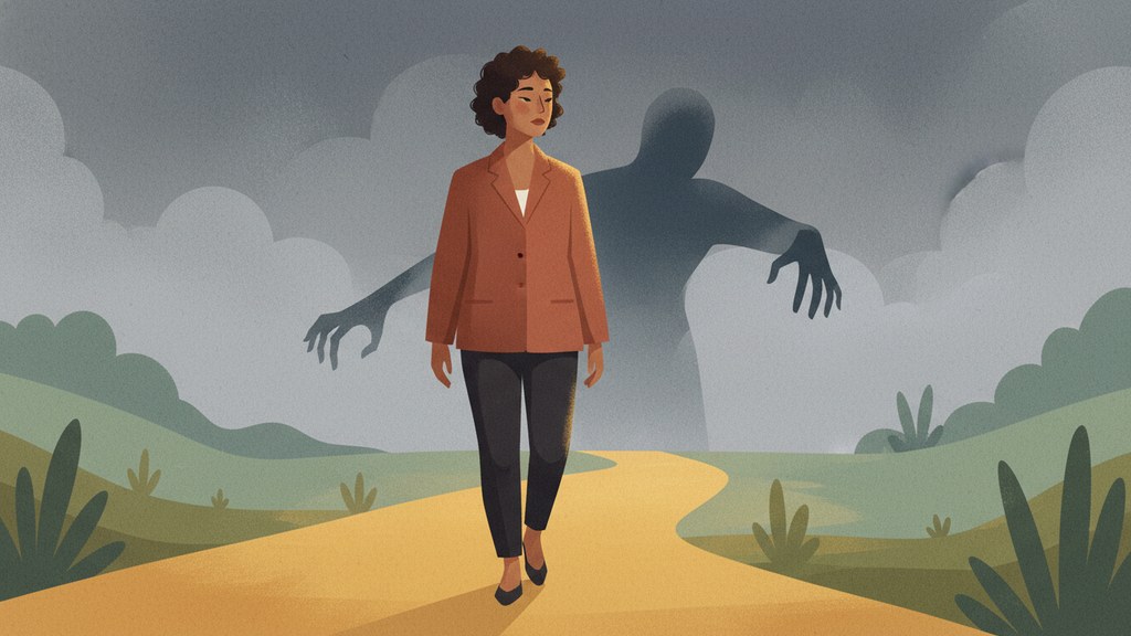 Illustration related to recognizing when to walk away from someone