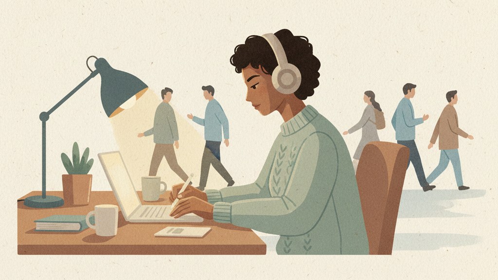 Illustration related to assertiveness at work