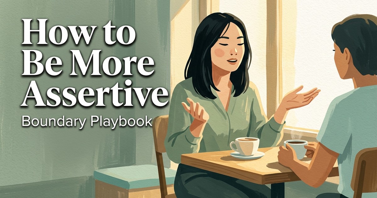 Aggression vs Assertiveness: How to Tell the Difference | Boundary Playbook